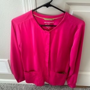 Healing hands scrub jacket